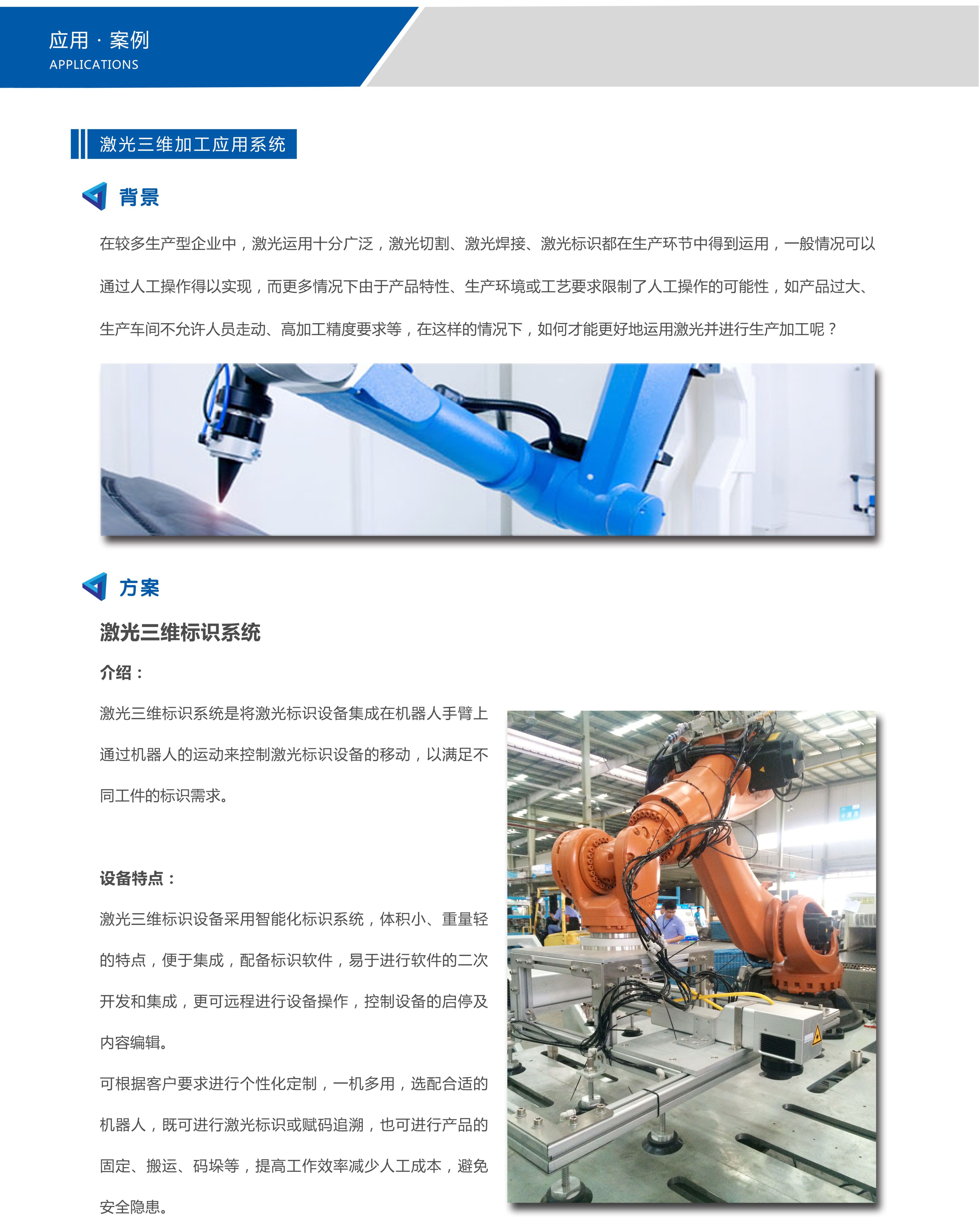 激光三位加工應用系統(tǒng)(圖1)