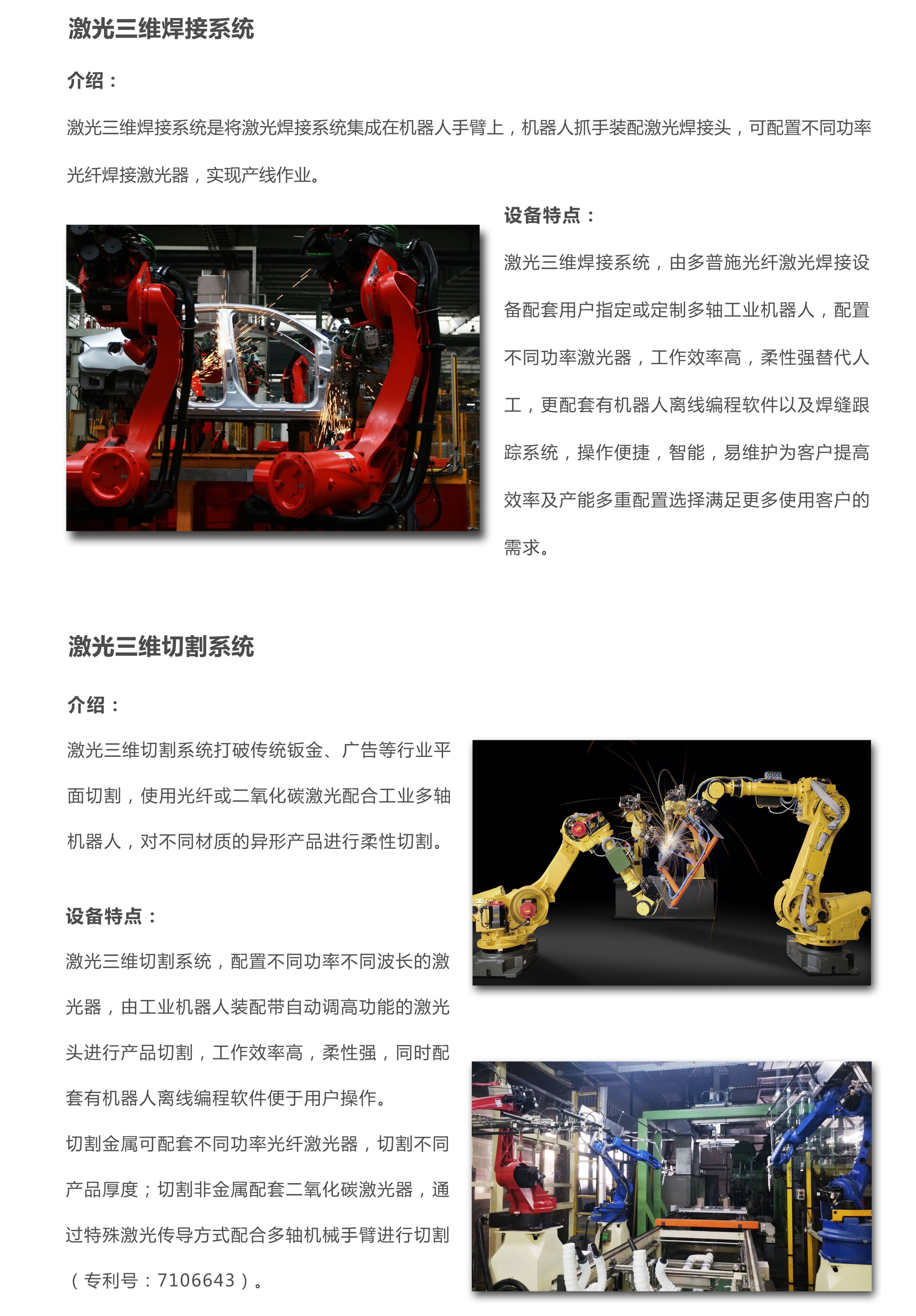 激光三位加工應用系統(tǒng)(圖2)